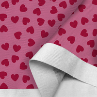 HEARTS - Cotton drill