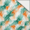 ALCOHOL INK WZ. 21 - leichte Maschenware angeraut