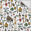 CAVEMEN - looped knit fabric