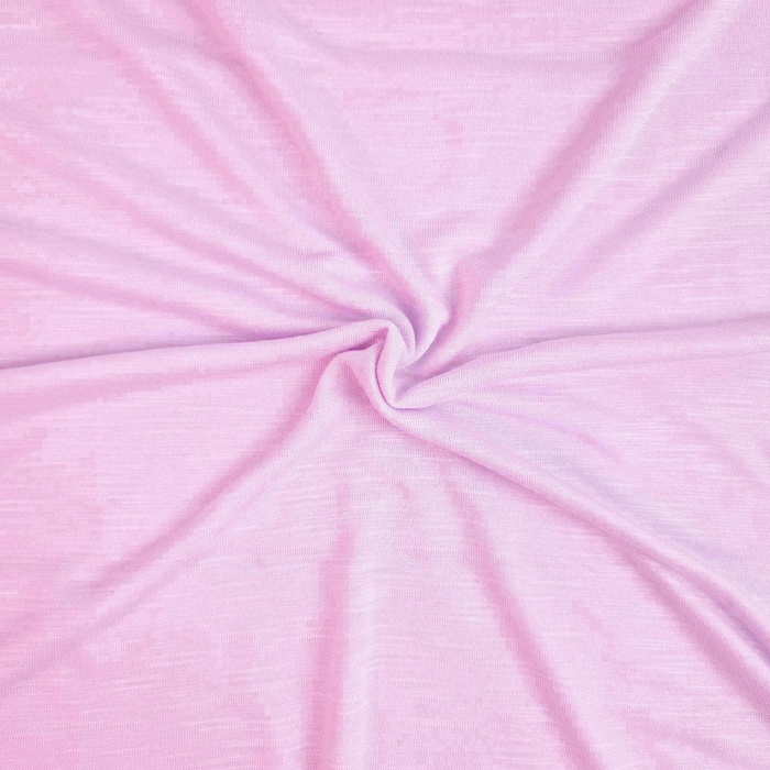 "FLAME" cotton jersey - D177 BARBIE PINK