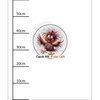 CUTE ANIMALS wz.2 - panel (60cm x 50cm) Wasserabweisende Webware