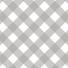 DIAGONALES KARO / grau -  French Terry mit Elasthan