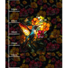 STAINED GLASS WZ.8 - Paneel (60cm x 50cm)- Single Jersey mit Elastan ITY