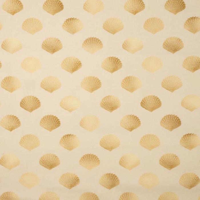 GOLDEN SHELLS (GOLDEN OCEAN) / beige- Upholstery velour 