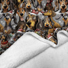 DOGS WZ. 1 / CHRISTMAS - Minky plush