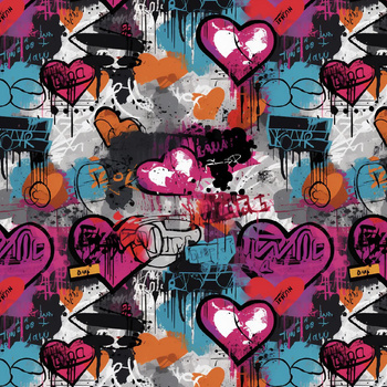 VALENTINE'S DAY 15 - Cotton woven fabric