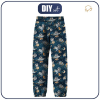 CHILDREN'S SOFTSHELL TROUSERS (YETI) - SPACE CUTIES pat. 9 (CUTIES IN THE SPACE)