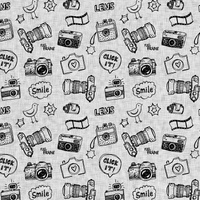 PHOTOGRAPHER (HOBBIES AND JOBS) / acid  - Viscose jersey