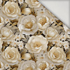 FLOWERS - Cloud Dancer WZ.4 - lycra 300g