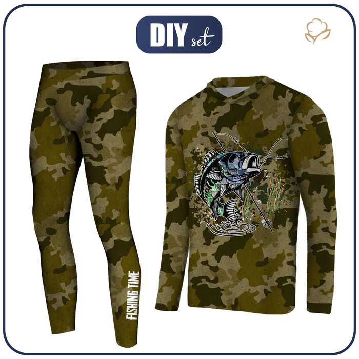 THERMO HERREN SET (STEVE) - FISHING TIME - Nähset S