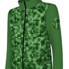 "MAX" CHILDREN'S TRAINING JACKET - PIXELS pat. 2 / green - Functional fabric (122/128)