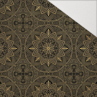 RETRO GEOMETRIC WZ. 16 - Hydrophobic brushed knit