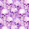 PASTEL SKULL - schnelltrocknende Webware