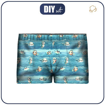 Jungen Badehose - SEA ANIMALS M. 1 - Nähset