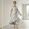 FLORAL REVERIE WZ. 13 - dzianina drapana z elastanem ITY