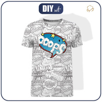 MEN’S T-SHIRT - COMICS / ooops - single jersey L