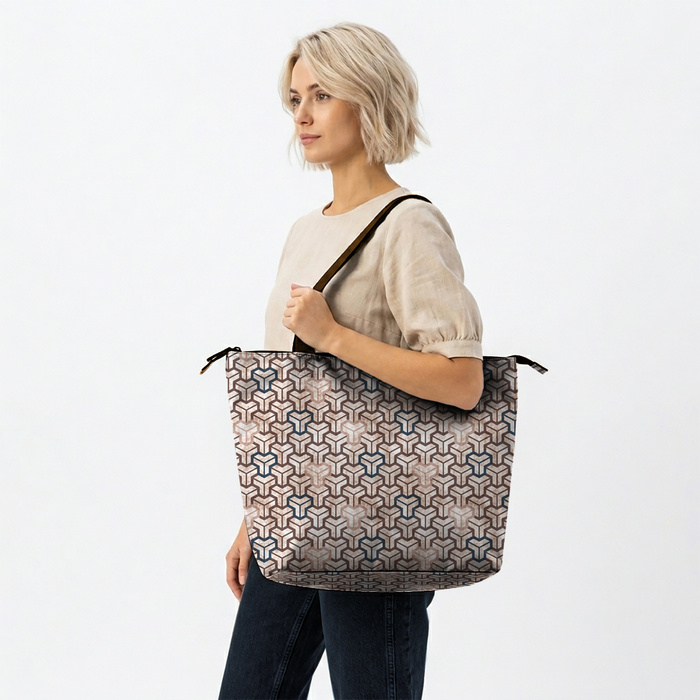 GEOMETRIC MINIMAL WZ. 12 - Lycra 300g