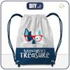 GYM BAG - DOG WITH GLASSES EN - big