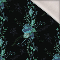 ROSEN M. 6 / schwarz - Wintersweat angeraut mit Elastan ITY