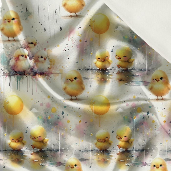 DUCKIE RAIN WZ. 2 - satén