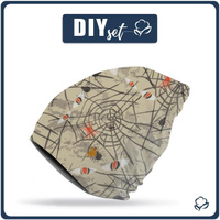 "Beanie" cap - HALLOWEEN WEB EYES 54-56