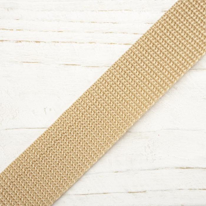 Webbing tape 20mm - beige