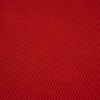 D-18 RED - Ribbed knit fabric