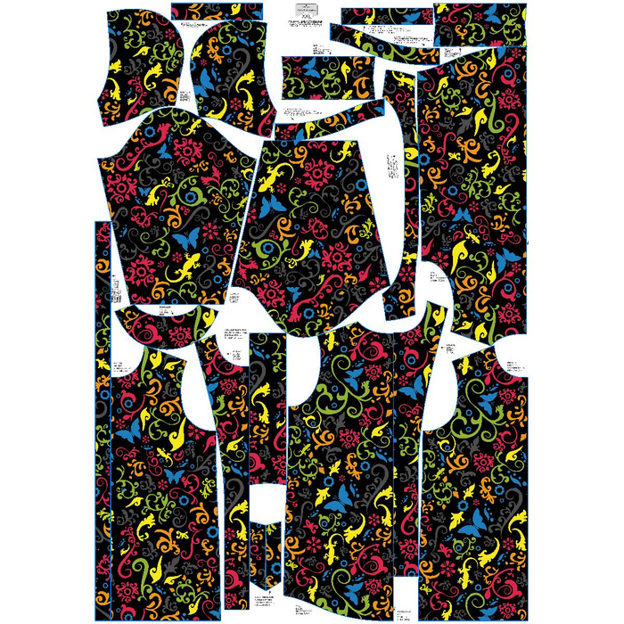 WOMEN'S PARKA (ANNA) - ETNO COLOUR - softshell