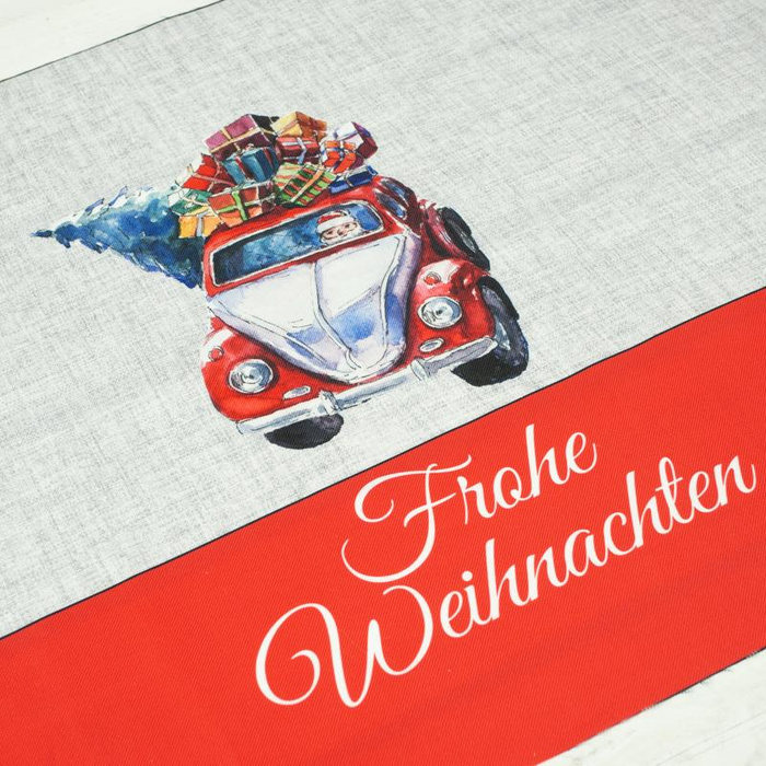 AUTO MIKULÁŠE - panel tkanina voděodolná DE