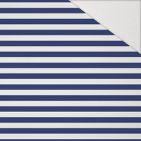 NAUTICAL STRIPES - Hydrofobowa dzianina drapana