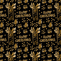 GOLD CHRISTMAS WZ. 3 - Webware für Tischdecken