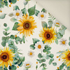 Sunflowers wz. 11 - Welur tapicerski