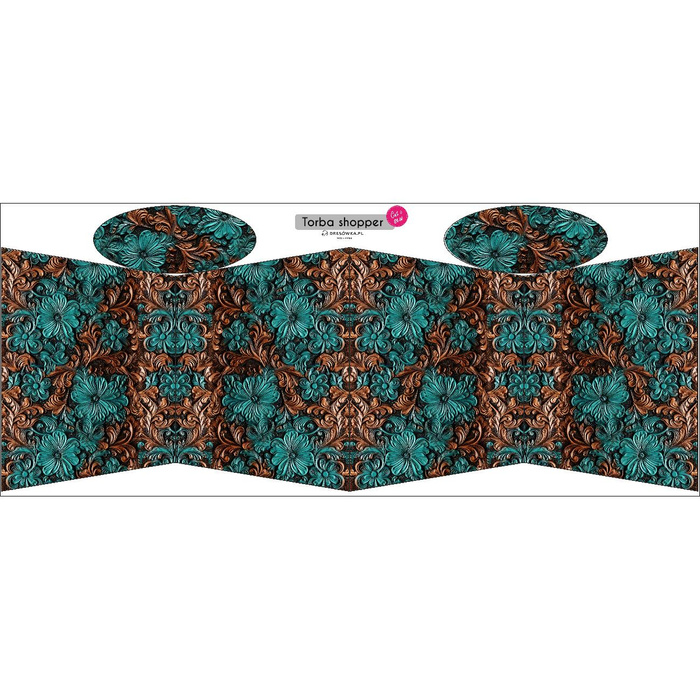 SHOPPER - LEATHER PATTERN WZ.5 - Nähset