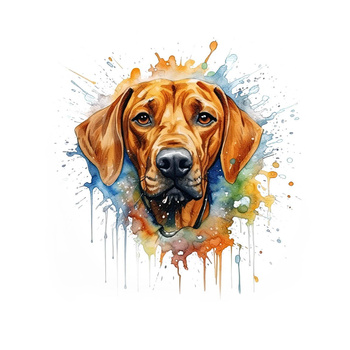 WATERCOLOR RIDGIE - Paneel (60cm x 50cm)