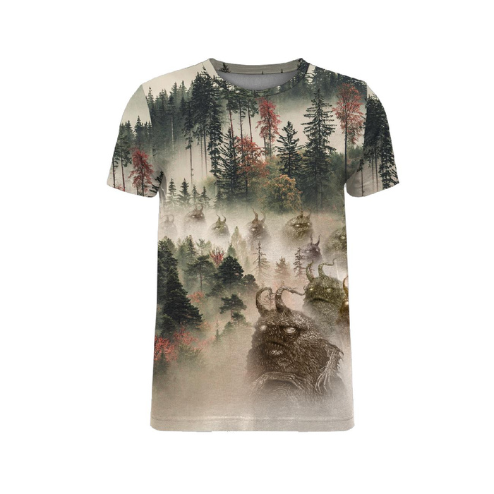 HERREN T-SHIRT - WĘDROWCY LOSU BIESTER - Nähset M