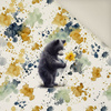 BEAR WZ. 1 - Panel (60cm x 50cm) Polster- Velours