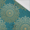 MANDALA m. 5 / smaragd - Nylonstoff PUMI