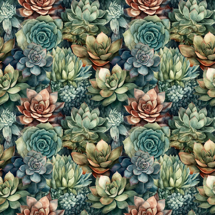 SUCCULENT PLANTS MS. 8