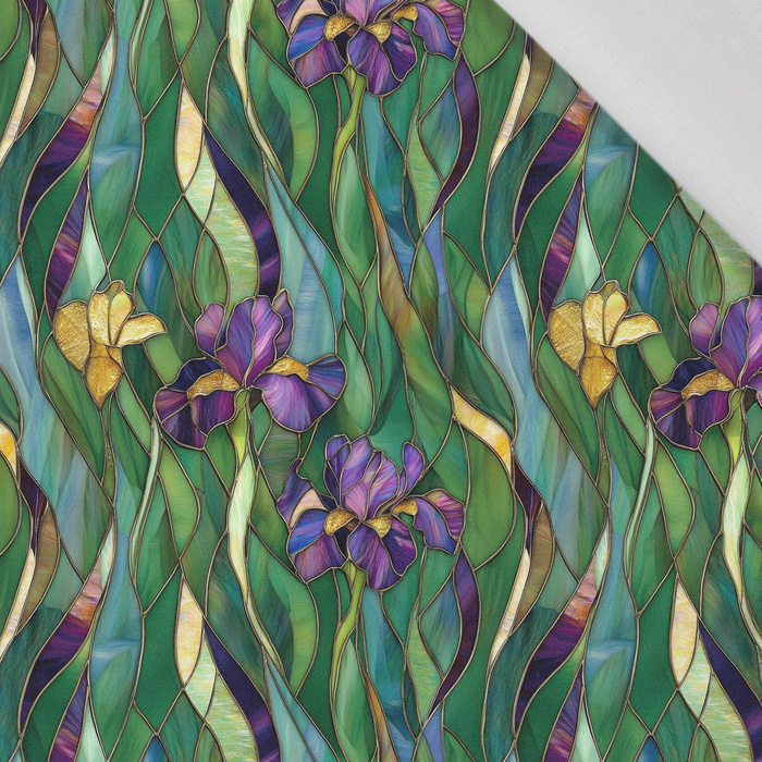 STAINED GLASS WZ. 12 - Cotton woven fabric