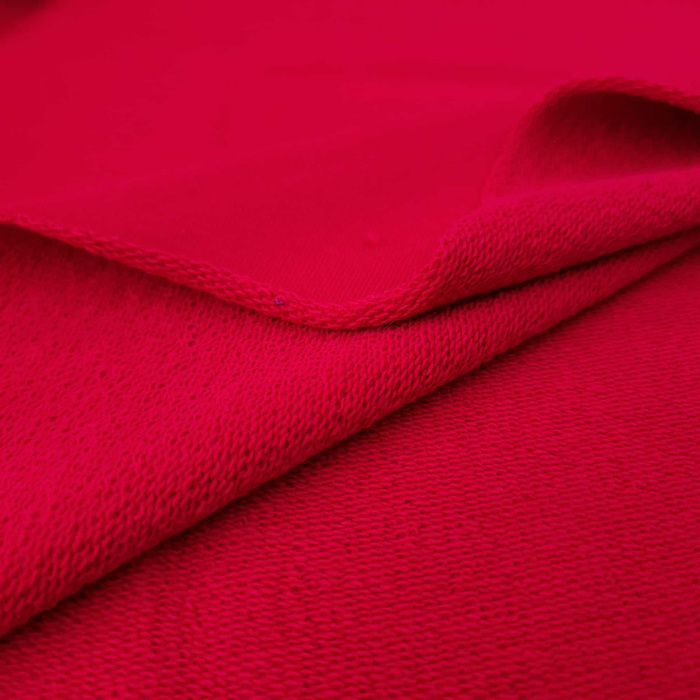 Thick looped knit (P290) - RED WINE (D-211)