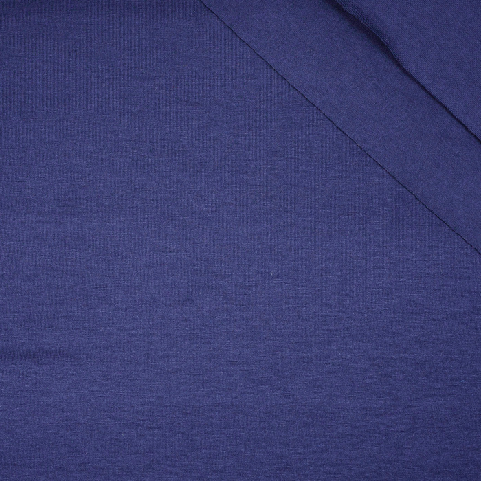 Viskózový úplet single jersey - Midnight Blue (M-30)