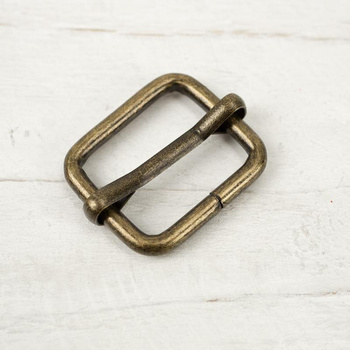 Adjusting buckle 20 mm - brass