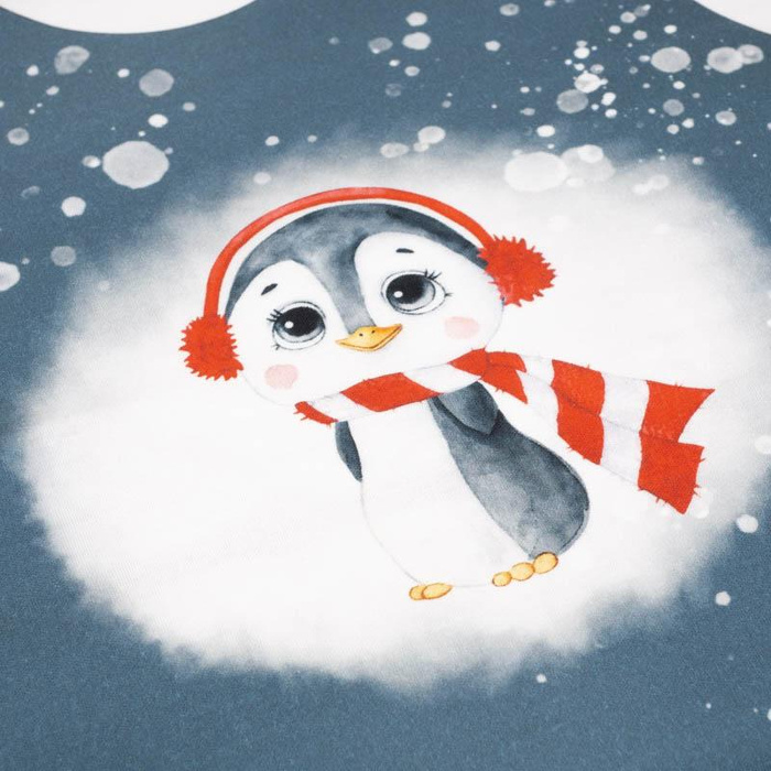 KINDERPYJAMAS "MIKI" - WINTERPINGUIN ALBI - Elastische Baumwoll Maschenware (98/104)