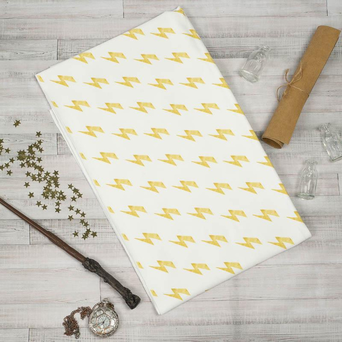 MAGIC LIGHTNINGS (MAGIC SCHOOL) - Cotton woven fabric