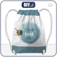 TURNBEUTEL - DIE BESTE OMA DER WELT / Knäuel