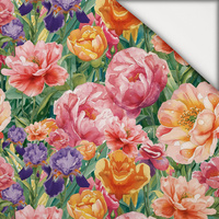 FLOWERS WZ. 73 - leichte Maschenware angeraut