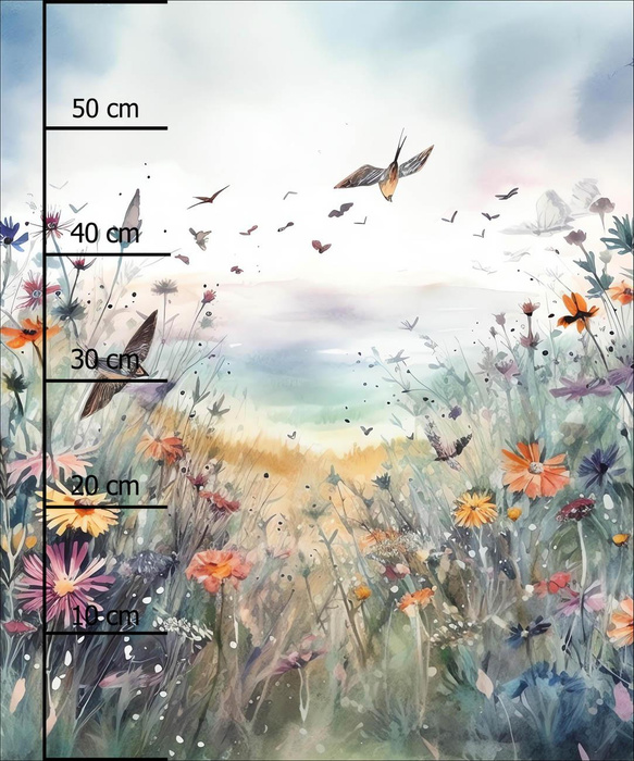 MAGIC MEADOW MS. 10 - Paneel (60cm x 50cm) Wasserabweisende Webware