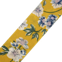 40 mm Stoffband mit Blumen