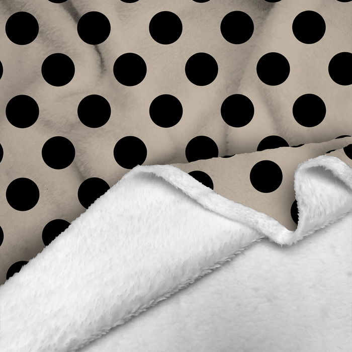 POLKA DOTS WZ. 12 - Minky plyš