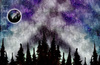 POLÁRNÍ ZÁŘE (GALAXY) - panel panoramic 100 cm